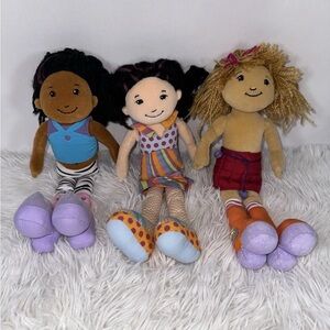 Groovy Girls Dolls Vintage Y2K (2001/2003) Karly, Danika & Daphne Lot